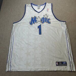 Vintage Orlando Magic Jersey 56 / 2XL White Reebok Tracy McGrady